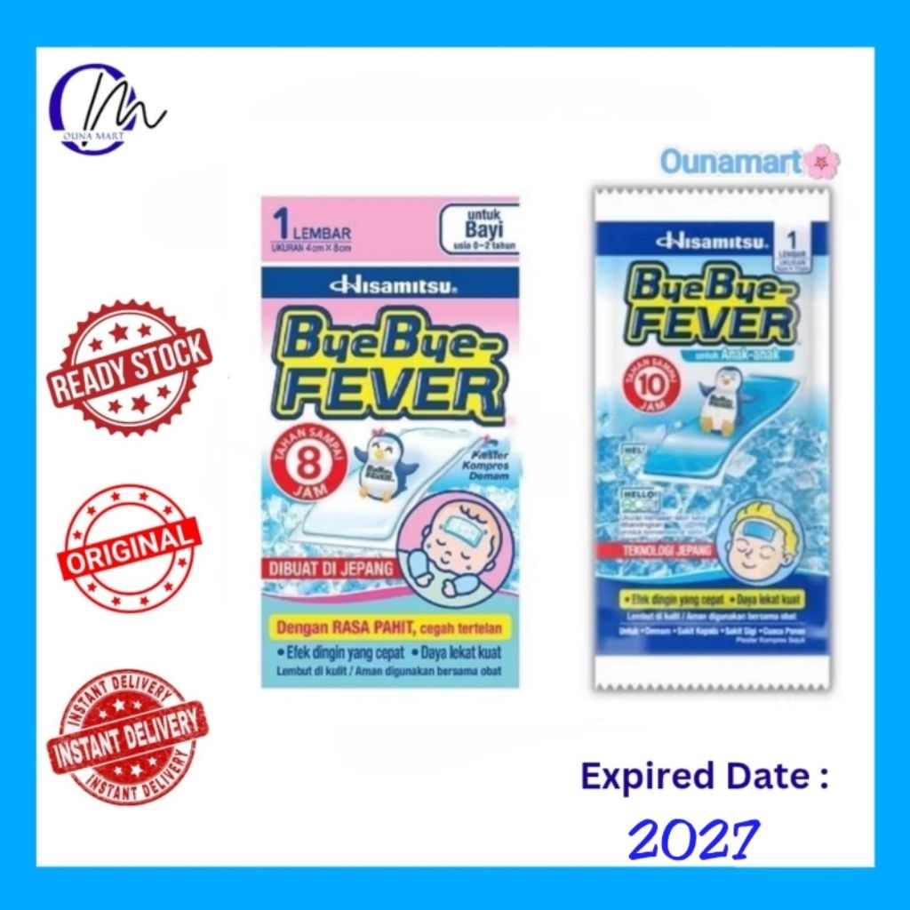 BYE BYE FEVER BAYI | BYE BYE FEVER ANAK KOMPRES DEMAM