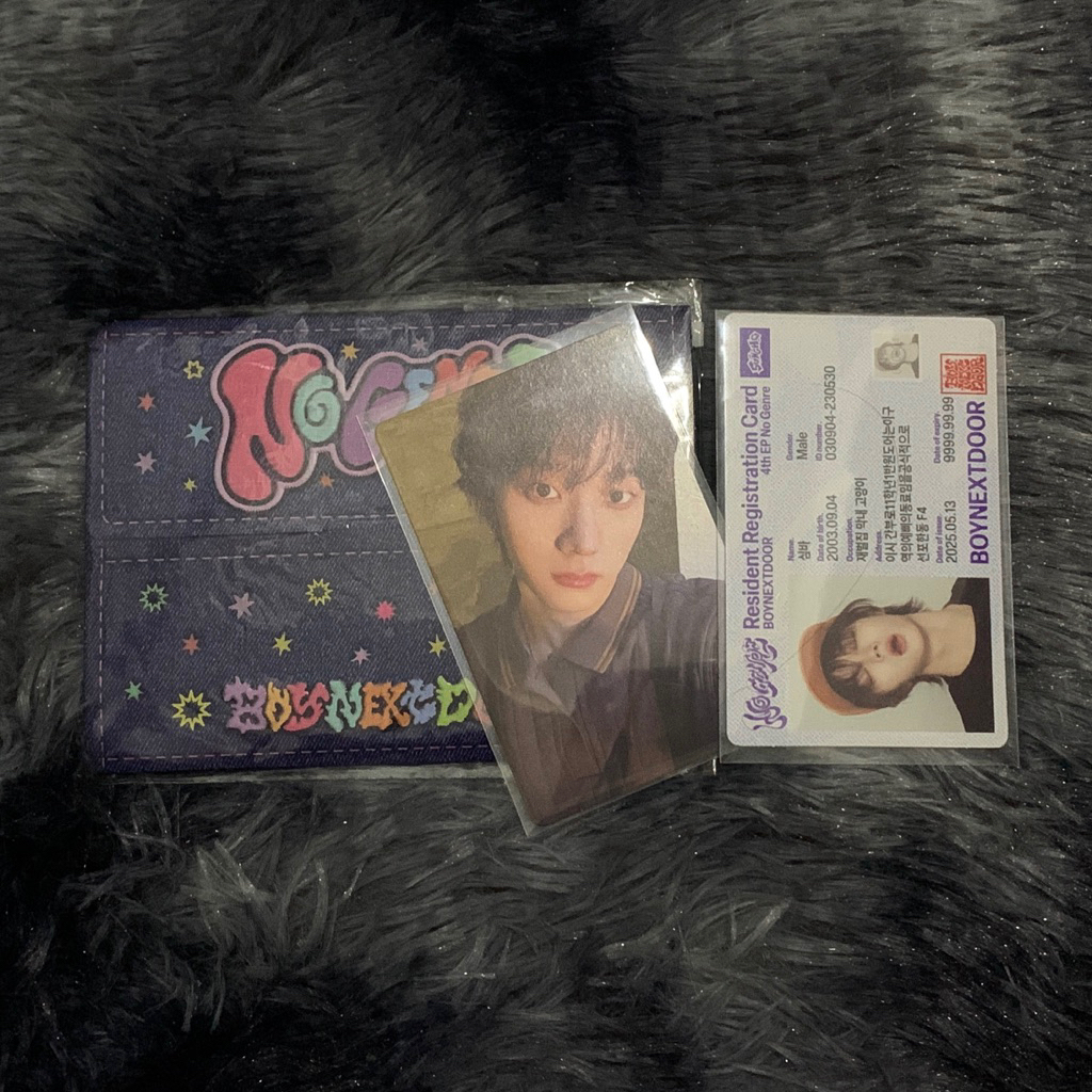 UNSEALED SUNGHO BOYNEXTDOOR NO GENRE ALBUM WEVERSE VERSION