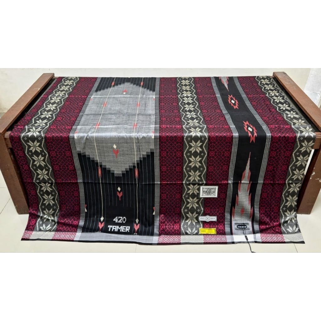 TERLARIS sarung tenun asli TAMER 420 sutera type SFS SSG SGC