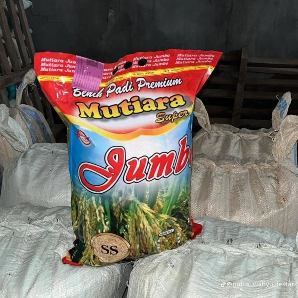 Benih padi Inpari 32 Mutiara Jumbo