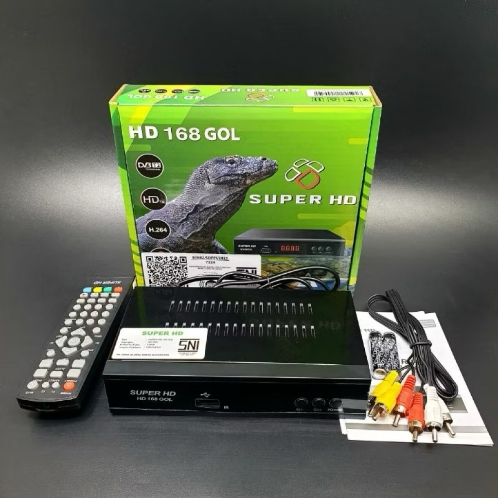 STB KOMODO SUPER HD 168 GOL