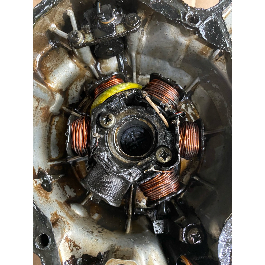 Spul kawasaki kaze r kaze vr zone original copotan lepasan motor