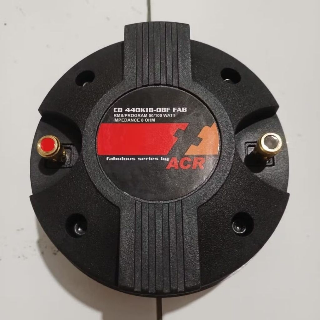 Driver Tweeter ACR Fabulous CD 440K1B-08F FAB Twiter 440K1B Original Coil 1,75 inchi Model Baut 100w