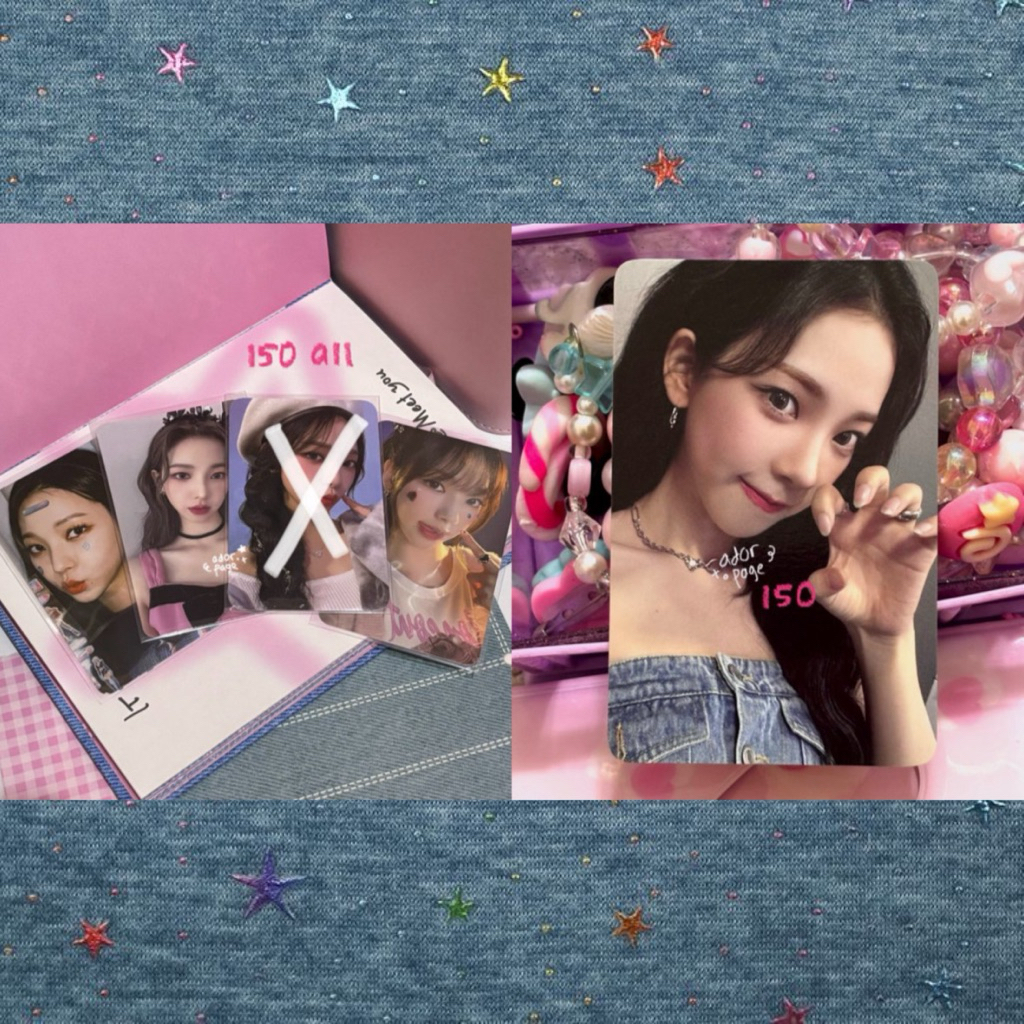 Photocard AESPA Karina Official POTD md Epoxy Hottracks Point Sticker