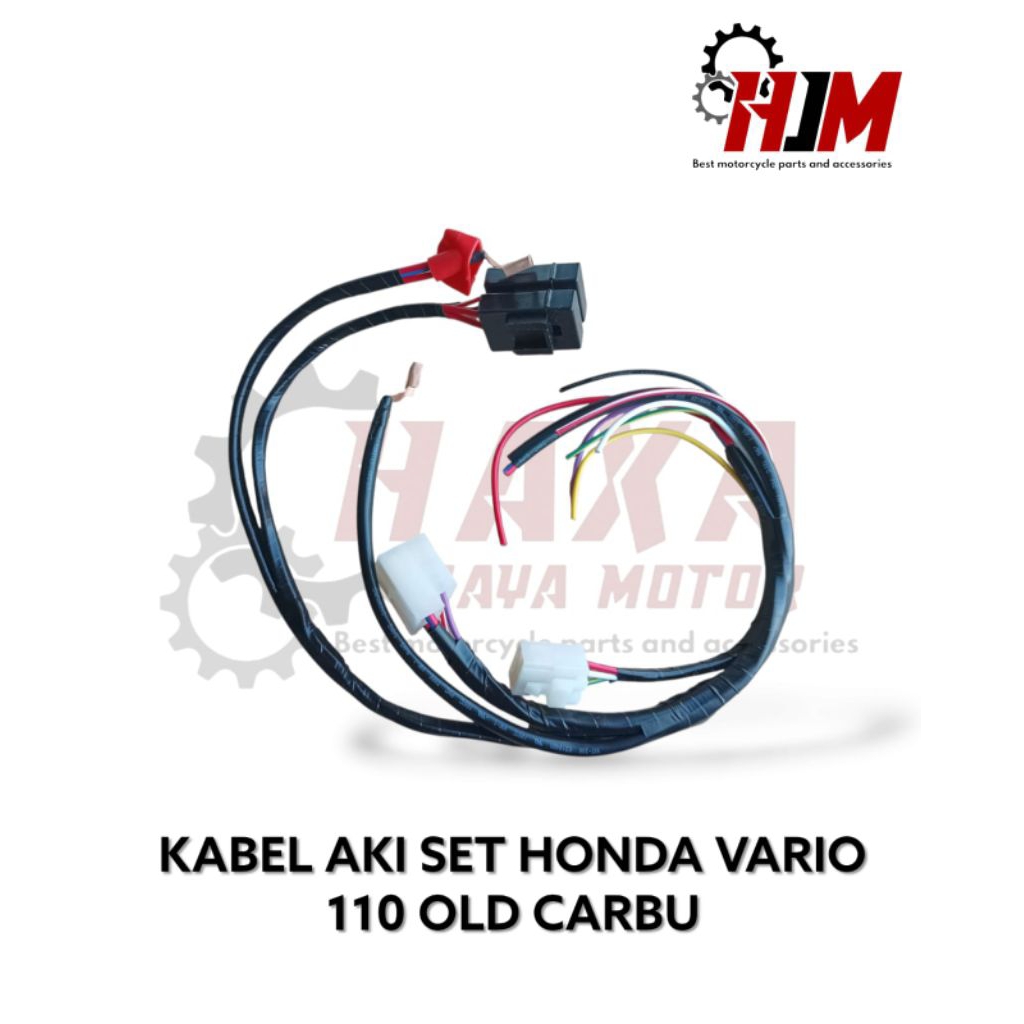 HJM-KABEL AKI VARIO 110 OLD CARBU KABEL ACCU VARIO CW LAMA