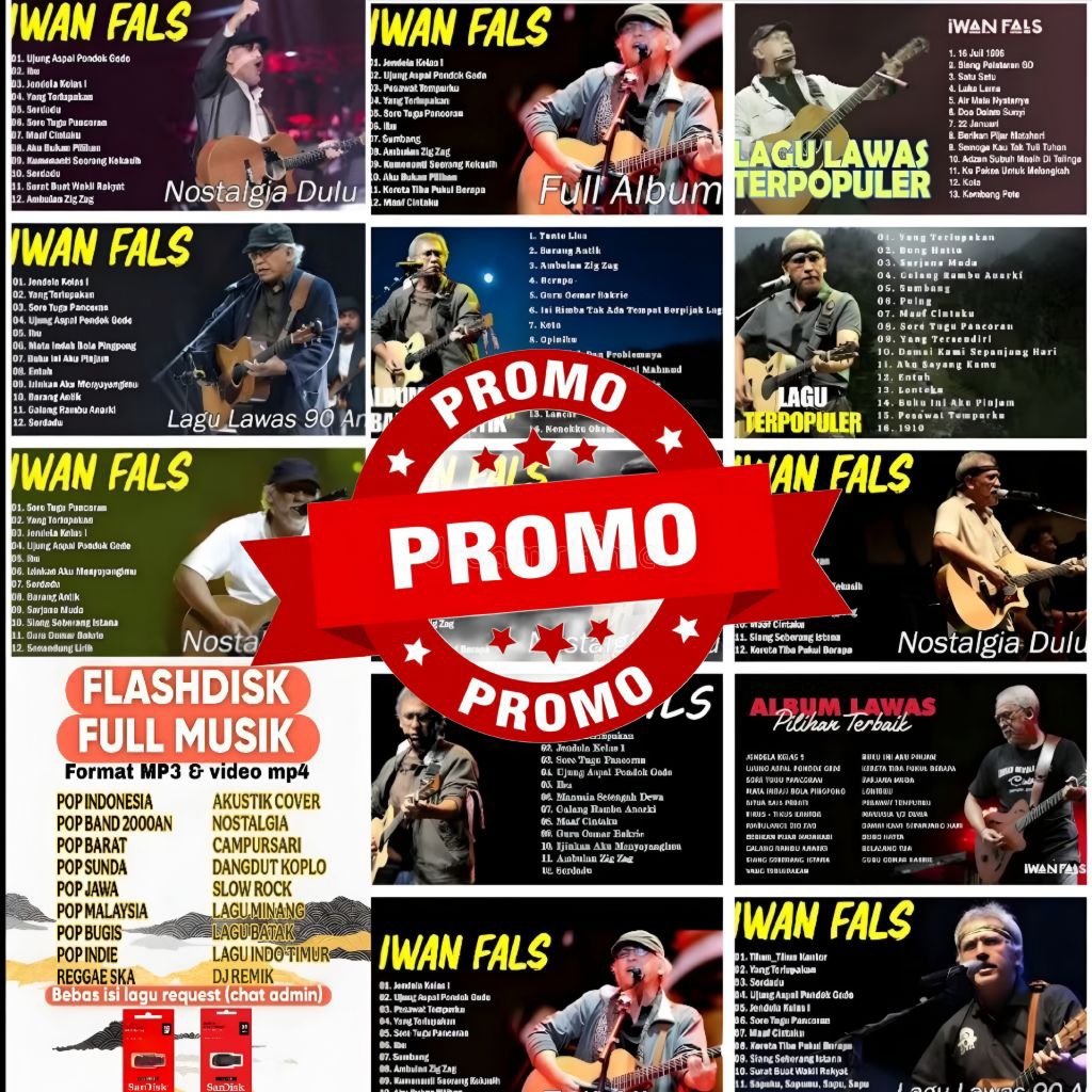 USB MUSIK MP3 LAGU IWAN FALS FULL ALBUM TERPOPULER - USB MUSIK & ISI LAGU TERBARU - USB MUSIK UNTUK 