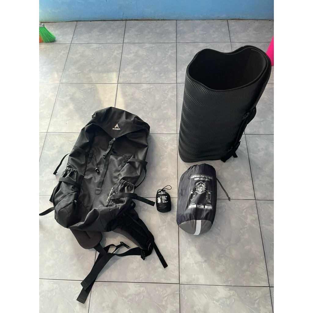 Tas CARRIER Eiger 45 streamline + rain cover eiger second