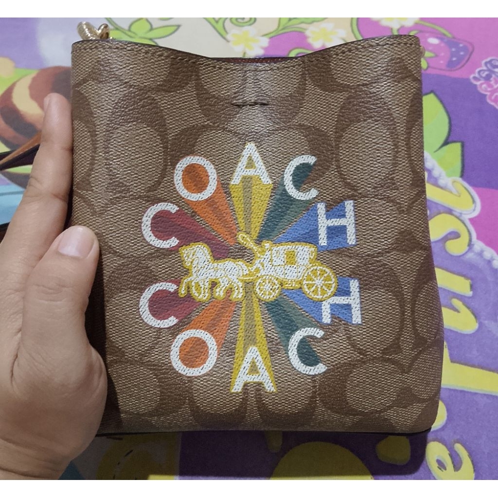 PRELOVED COACH SLING BAG