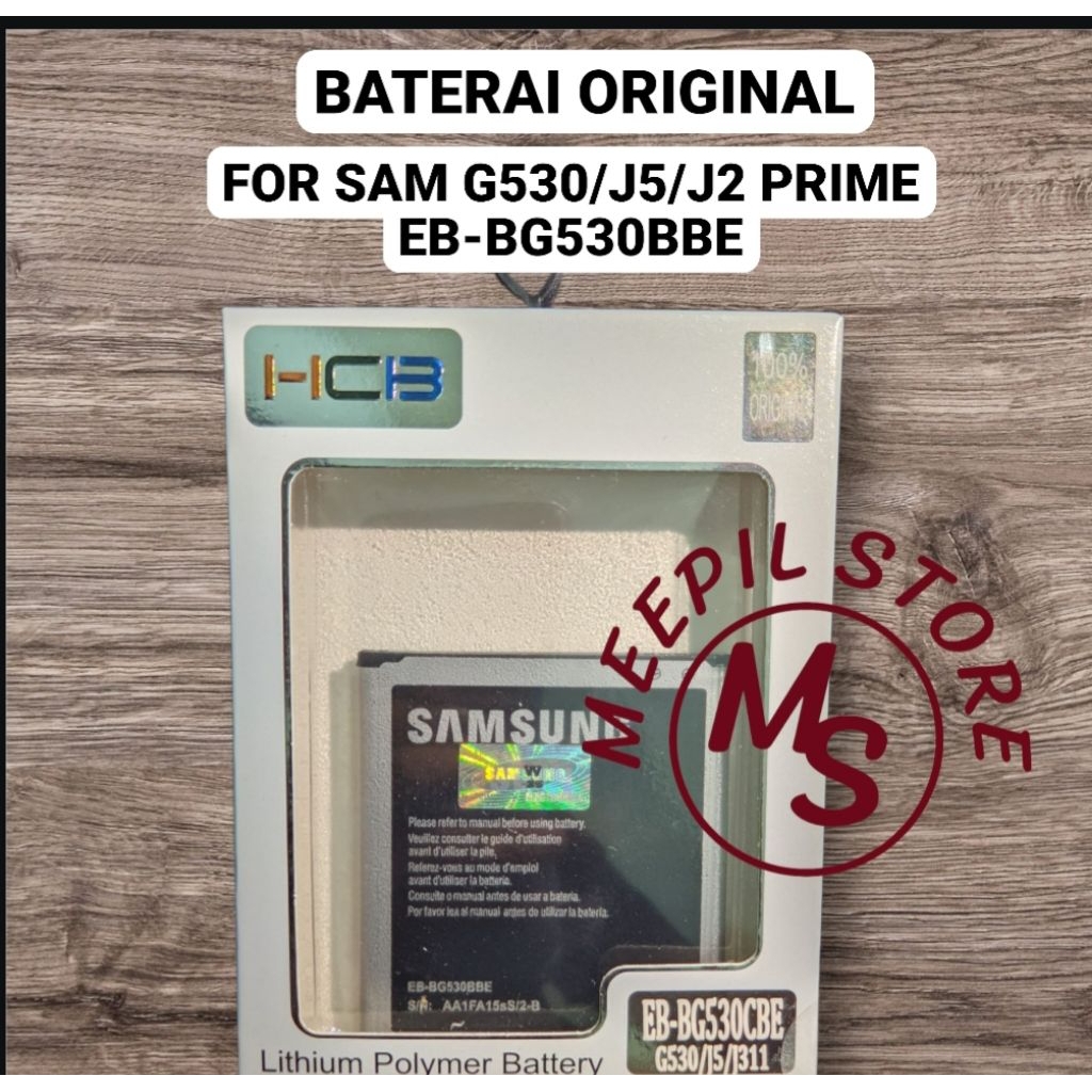 BATTERY/BATERAI SAMSUNG G530/J500/J3 2016/GALAXY PRIME PLUS ORIGINAL