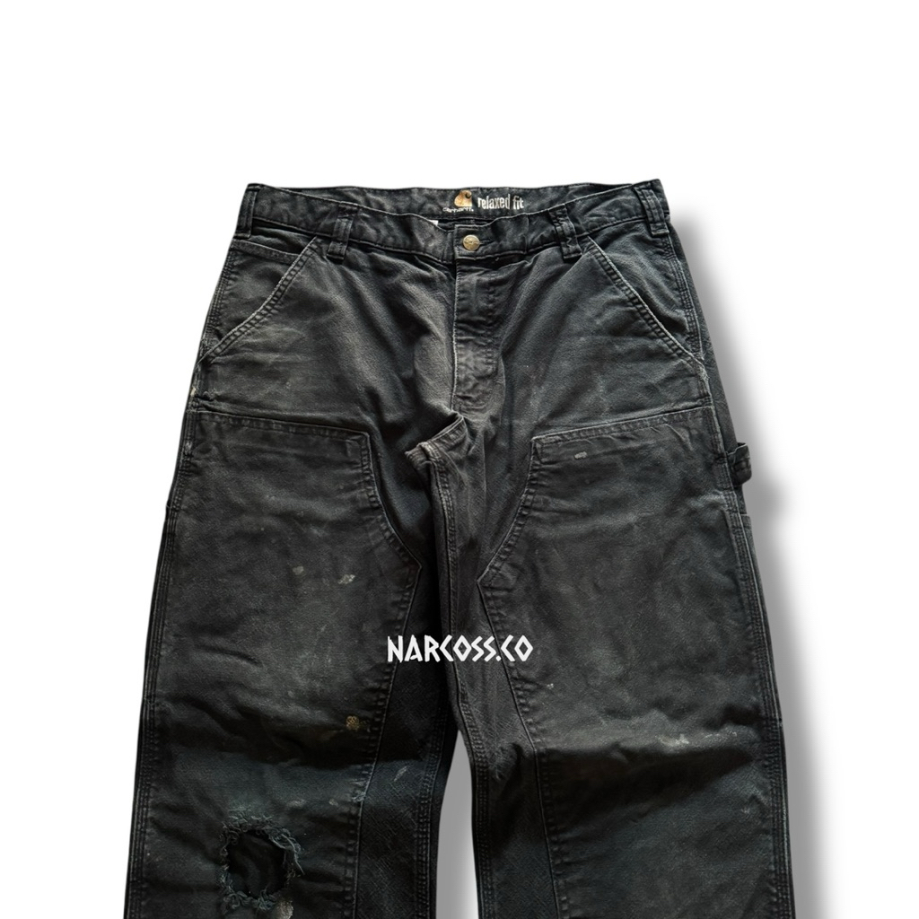 2020' Carhartt Pants DoubleKnee relaxed Fit  kode - K278 size 33-34 (34x32)