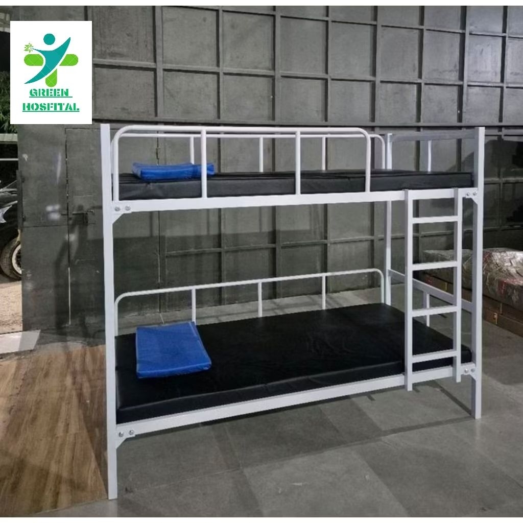 Tempat Tidur 2 Tingkat Besi/Ranjang Tingkat 2 Susun Besi Kuat Kokoh