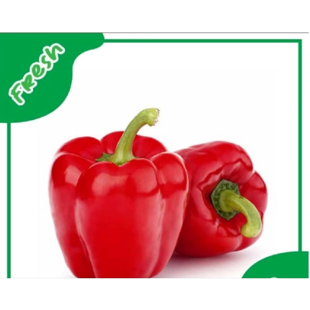 paprika merah segar berat 1kg