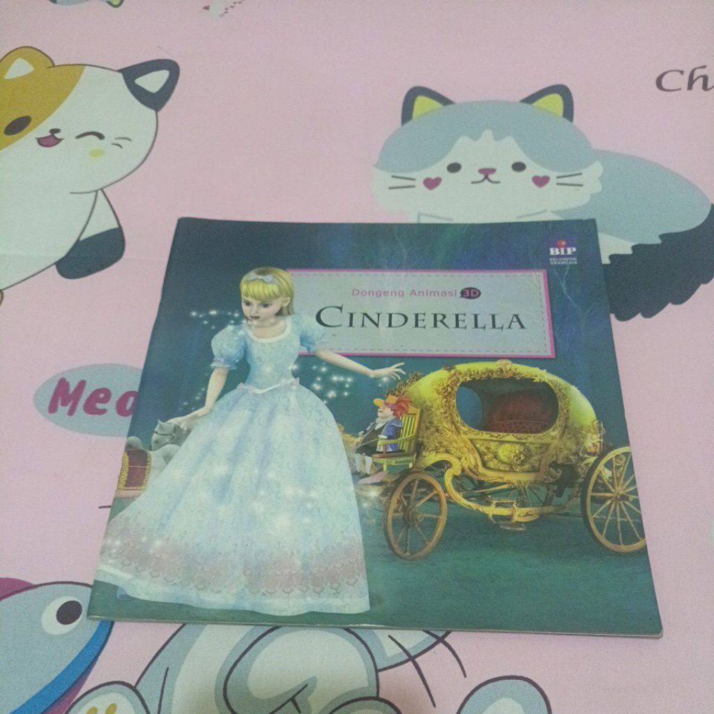Buku Dongeng Animasi - Cinderella
