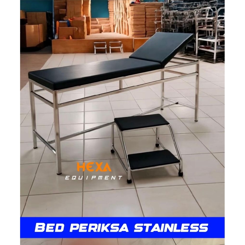 Meja Periksa, Bed Periksa, Bed UKS Stainless Steel