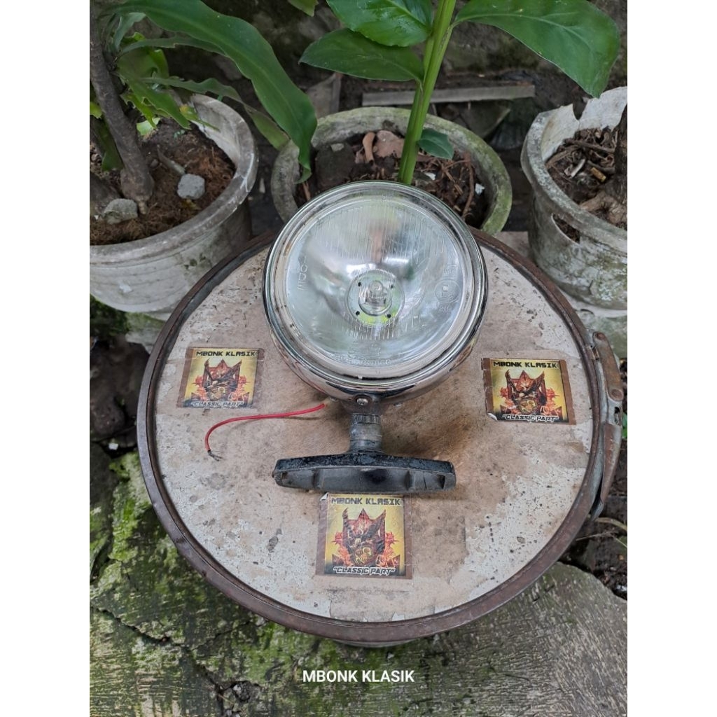 foglamp cibie iode ORIGINAL lampu fog lamp cibie iode halogen hella foglamp motor custom chopper jap