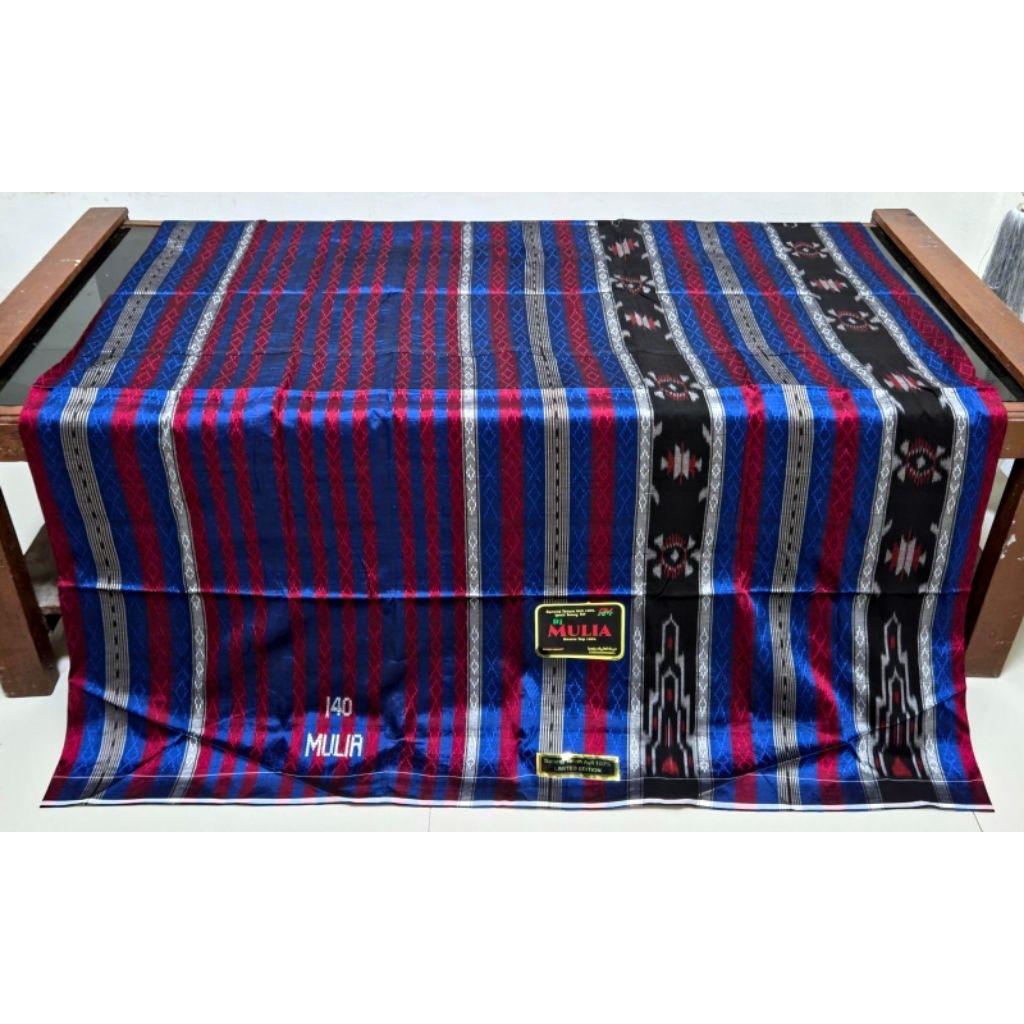 Sarung tenun asli mesres MULIA 140 EXCLUSIVE MENGKILAU SERASA SUTRA SEKELAS BHS MERCERIZED