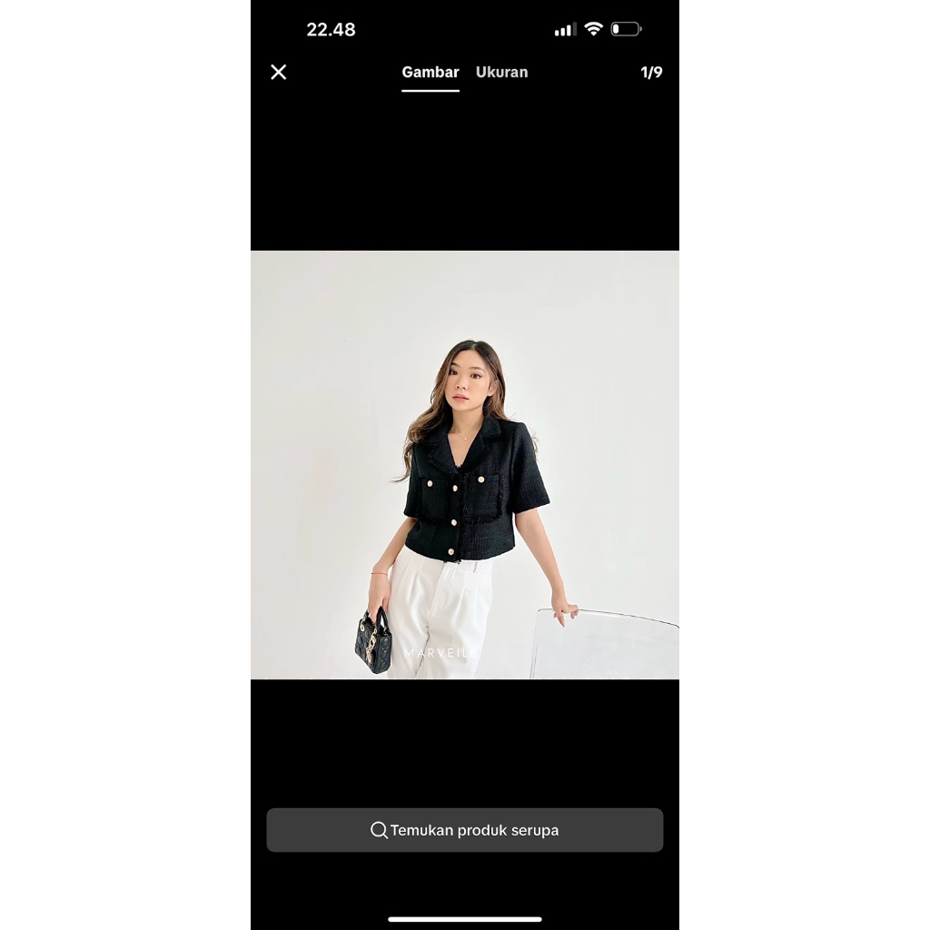 preloved vest by marveile