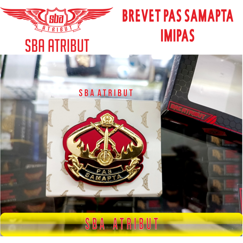 Pin Brevet PAS SAMAPTA | Imipas Lapas Imigrasi Pemasyarakatan | Kemenimipas