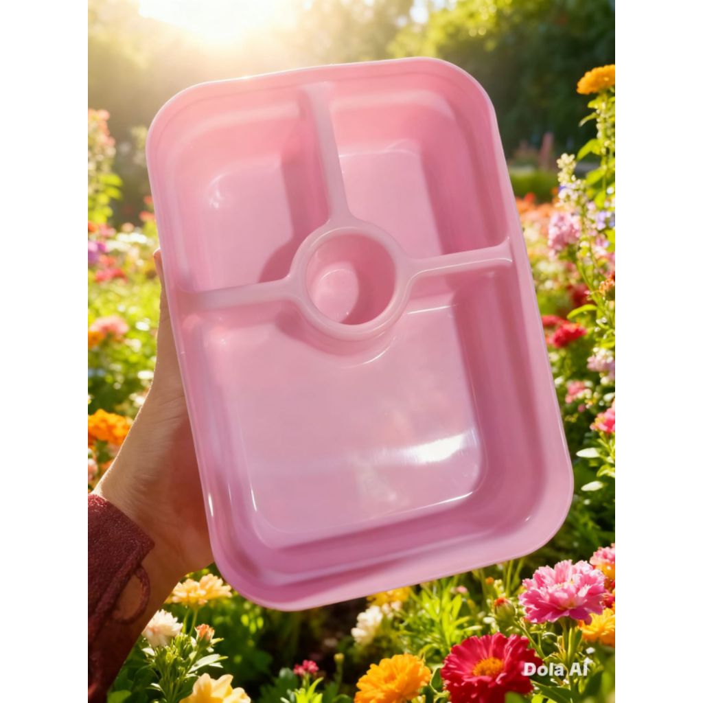 tempat penyimpanan makanan nasi bekal bahan tebel tahan panas dingin harga murah