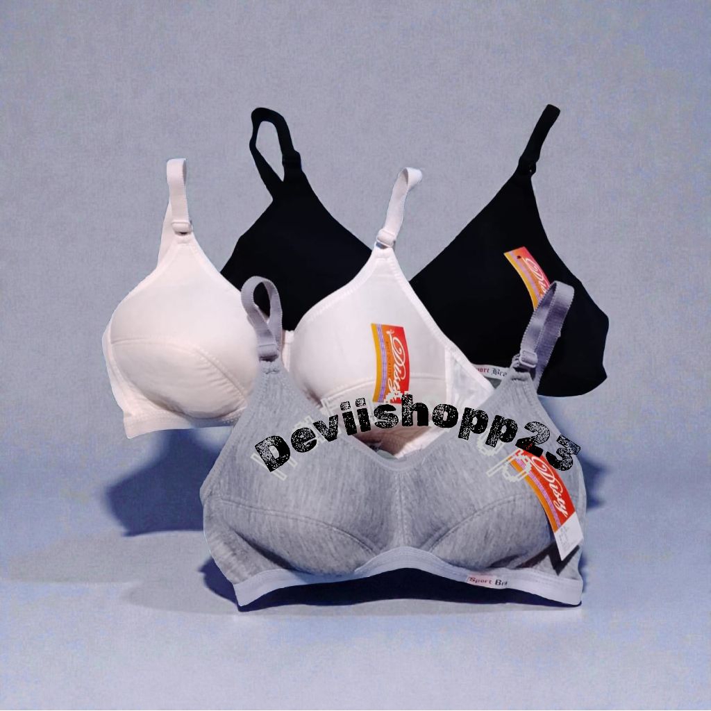 BH Sport BH sport bra Tanpa busa Tanpa kawat BH wanita Remaja & Dewasa nyaman di pakai sehari sehari