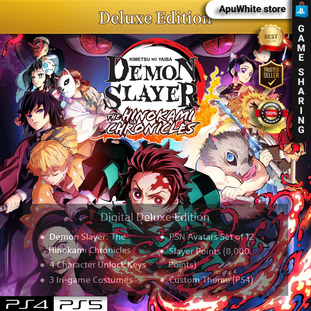 [SHARING] Demon_Slayer Kimetsu_no_Yaiba Deluxe Edition PS4 PS5 [MURAH]
