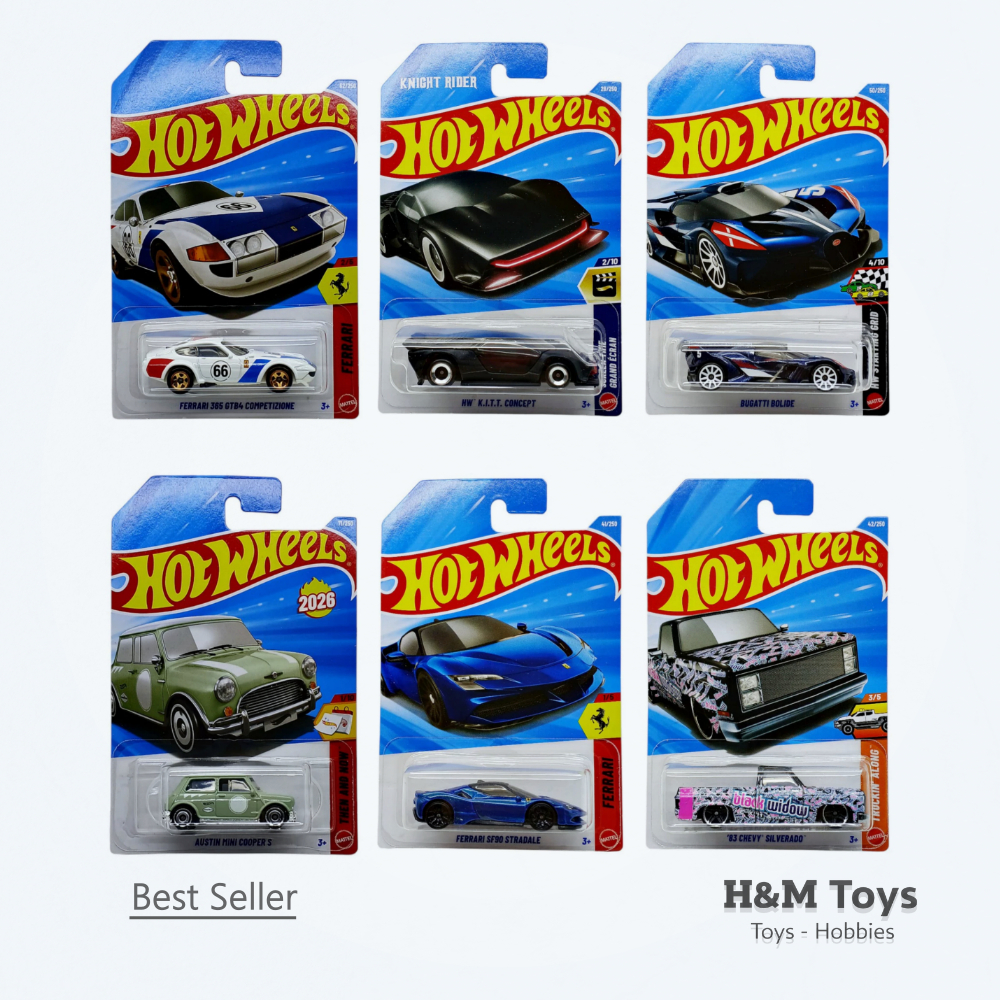 Hot Wheels Seri C 2026 Assortmend - Bebas Pilih