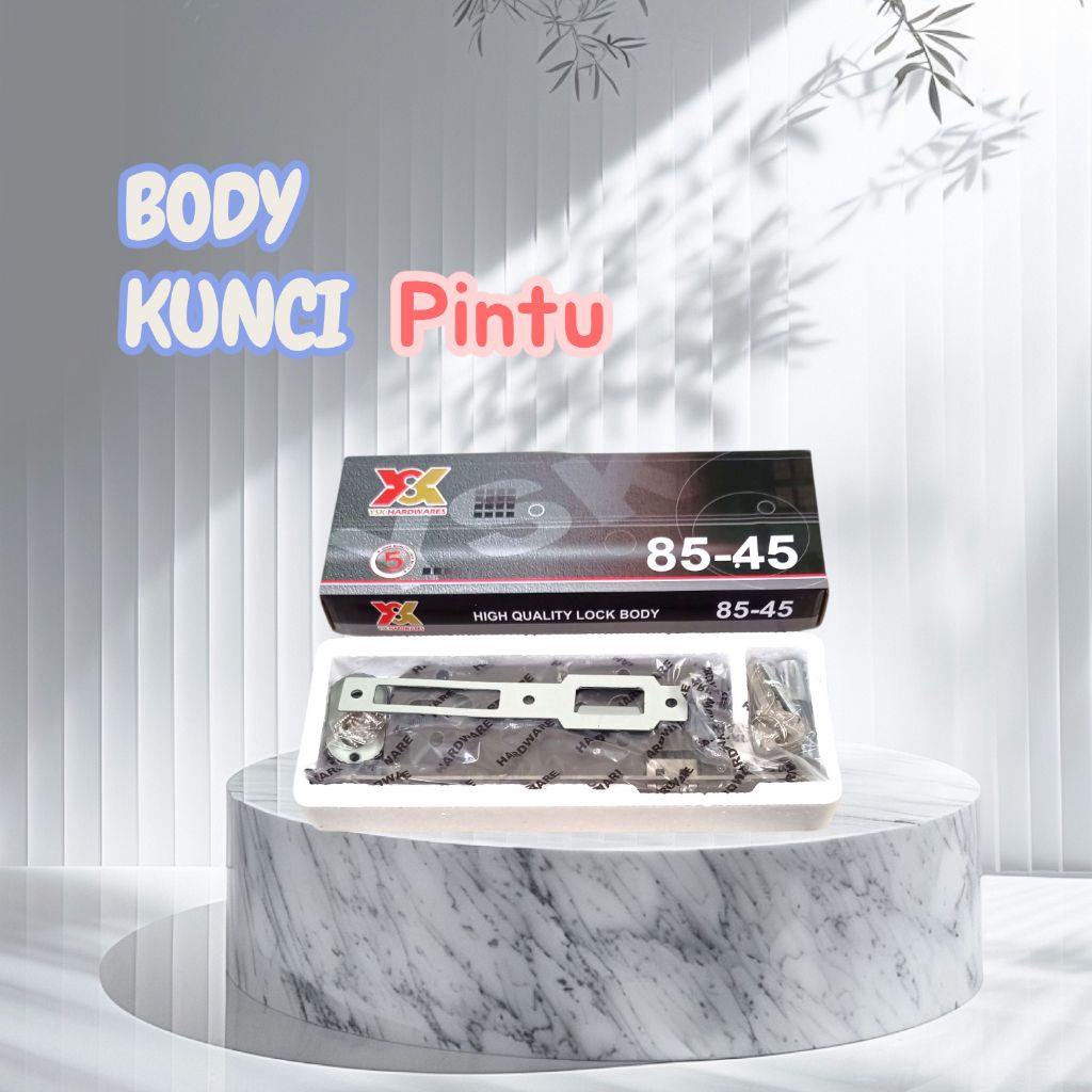 Body kunci pintu rumah / Body kunci rumah 2 pintu / kunci pintu kamar tidur