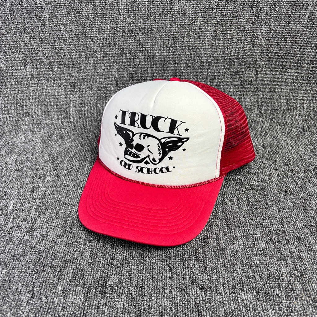 Topi Truck Skull Trucker Cap Otto M-XL Second Preloved Original 118