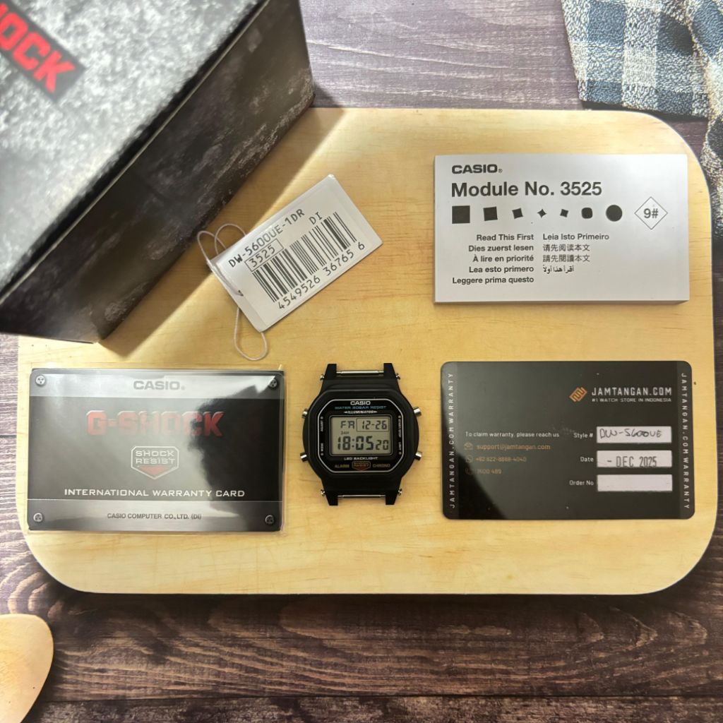 Casio G-Shock Modul DW-5600UE Original