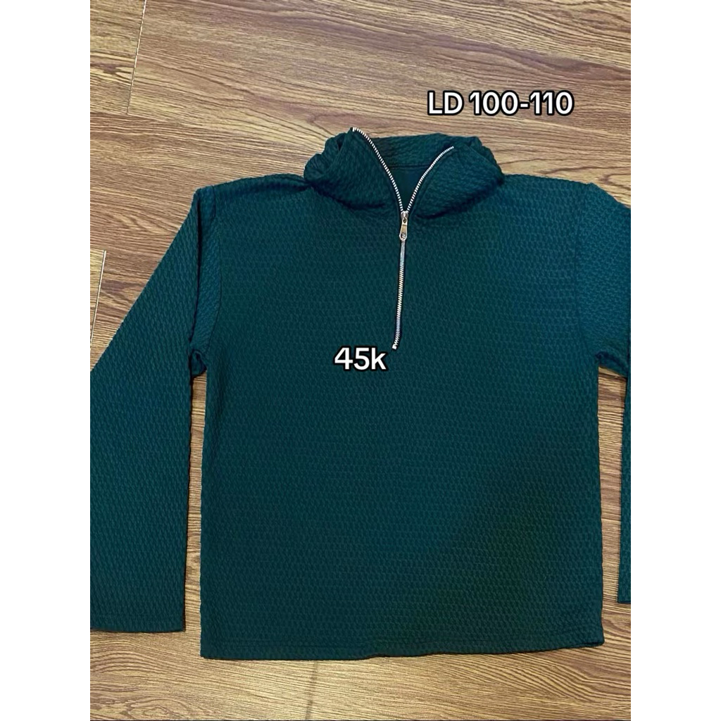 knit rajur half zipper PL