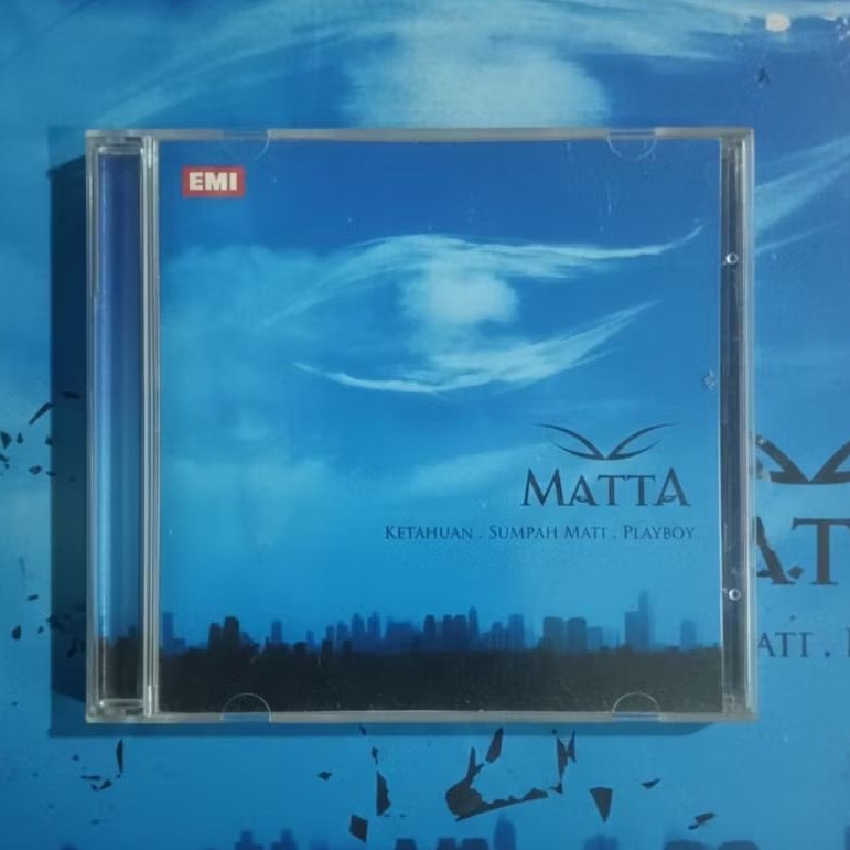 CD Matta Band - Ketahuan, Sumpah Mati, Playboy (Cover Belakang Ada Bekas Kena Air)