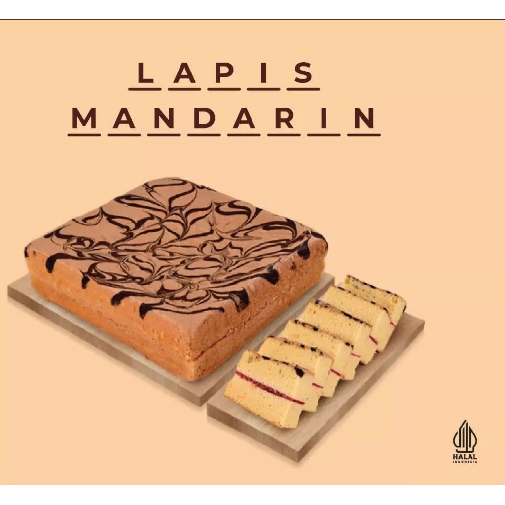 Kue Lapis Mandarin Bread Co