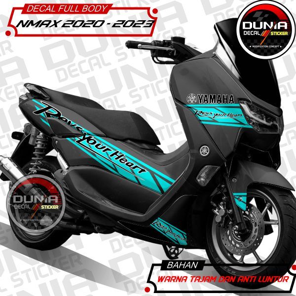 Decal Stiker Yamaha Nmax New Fullbody Decal Nmax New polos Stiker full body yamaha nmax connected st