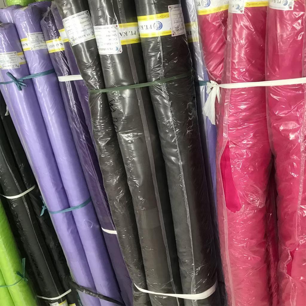 Kain Peles Abutai KAHATEX Bahan Bendera Background Furing Harga 1 Roll