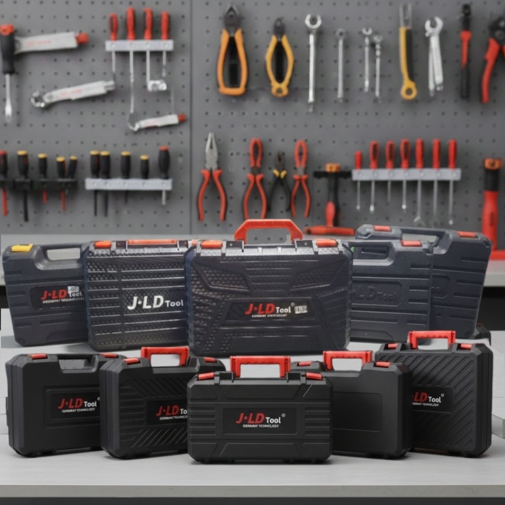 BOX / KOPER BOR CORDLESS IMPACT WRENCH DAN AKSESORIS