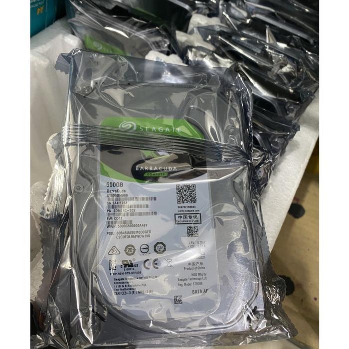 Harddisk PC 500GB HDD SATA 3.5" BEKAS