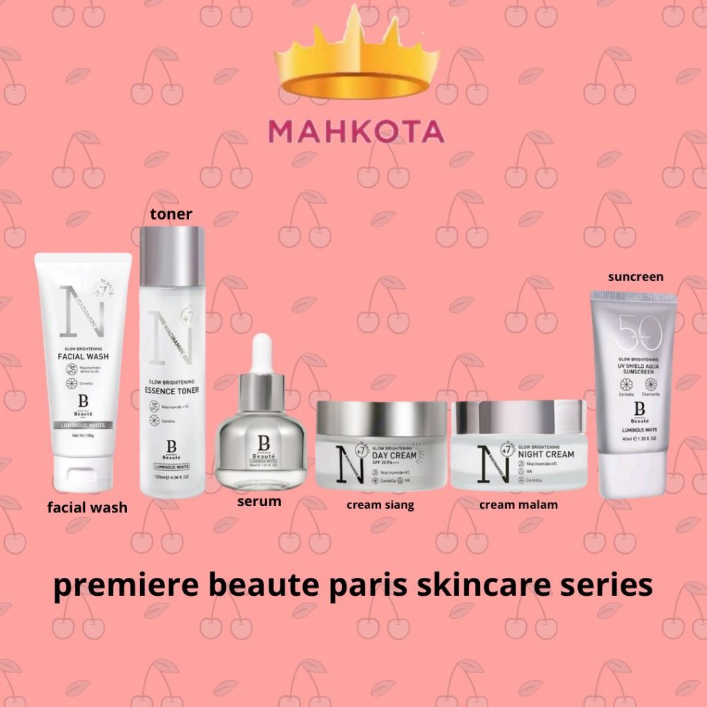 **Mahkotacosmetik**premiere beaute paris skincare series