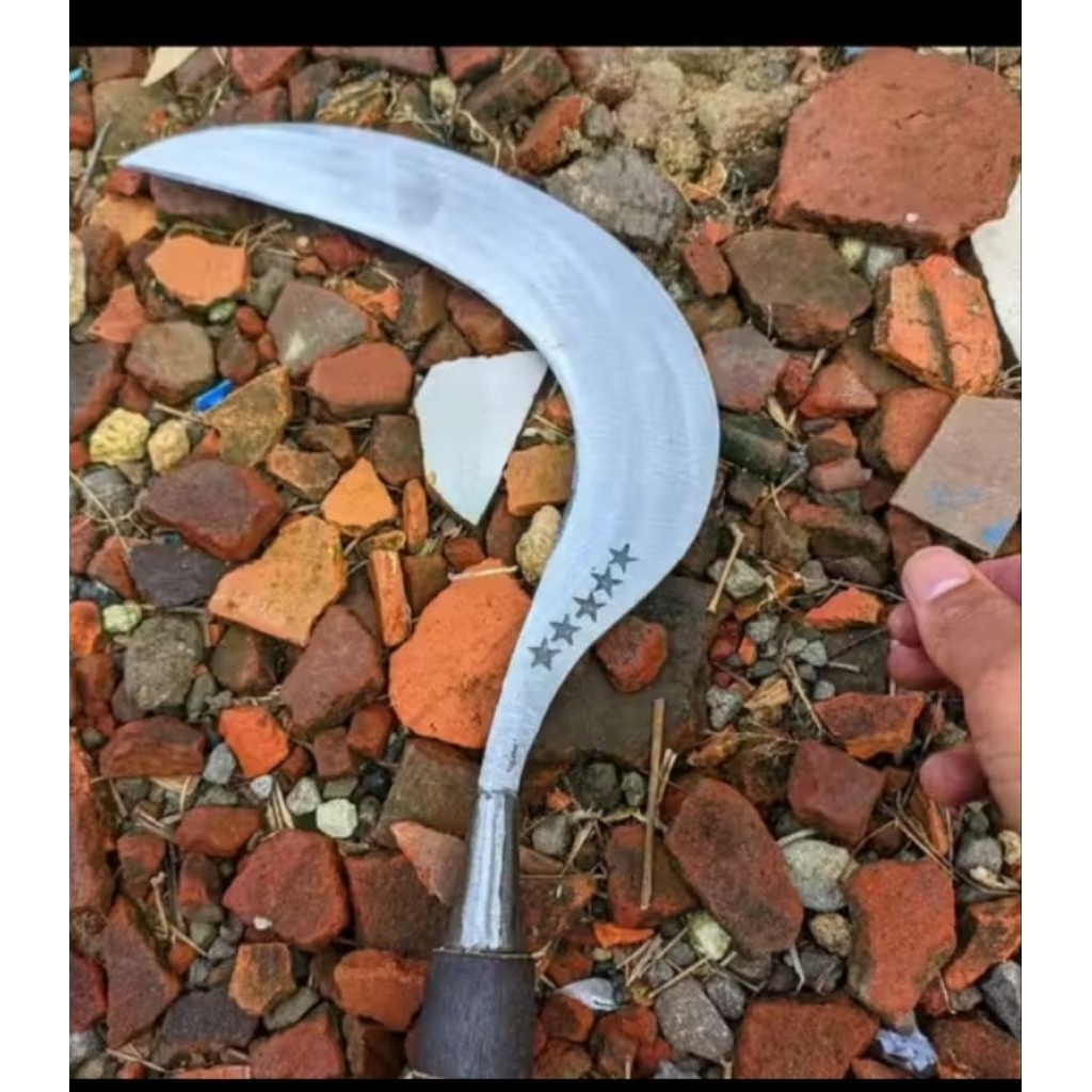 Arit rumput, arit padi sabit Rumput khas madura cap bintang lima baja asli siap kirim