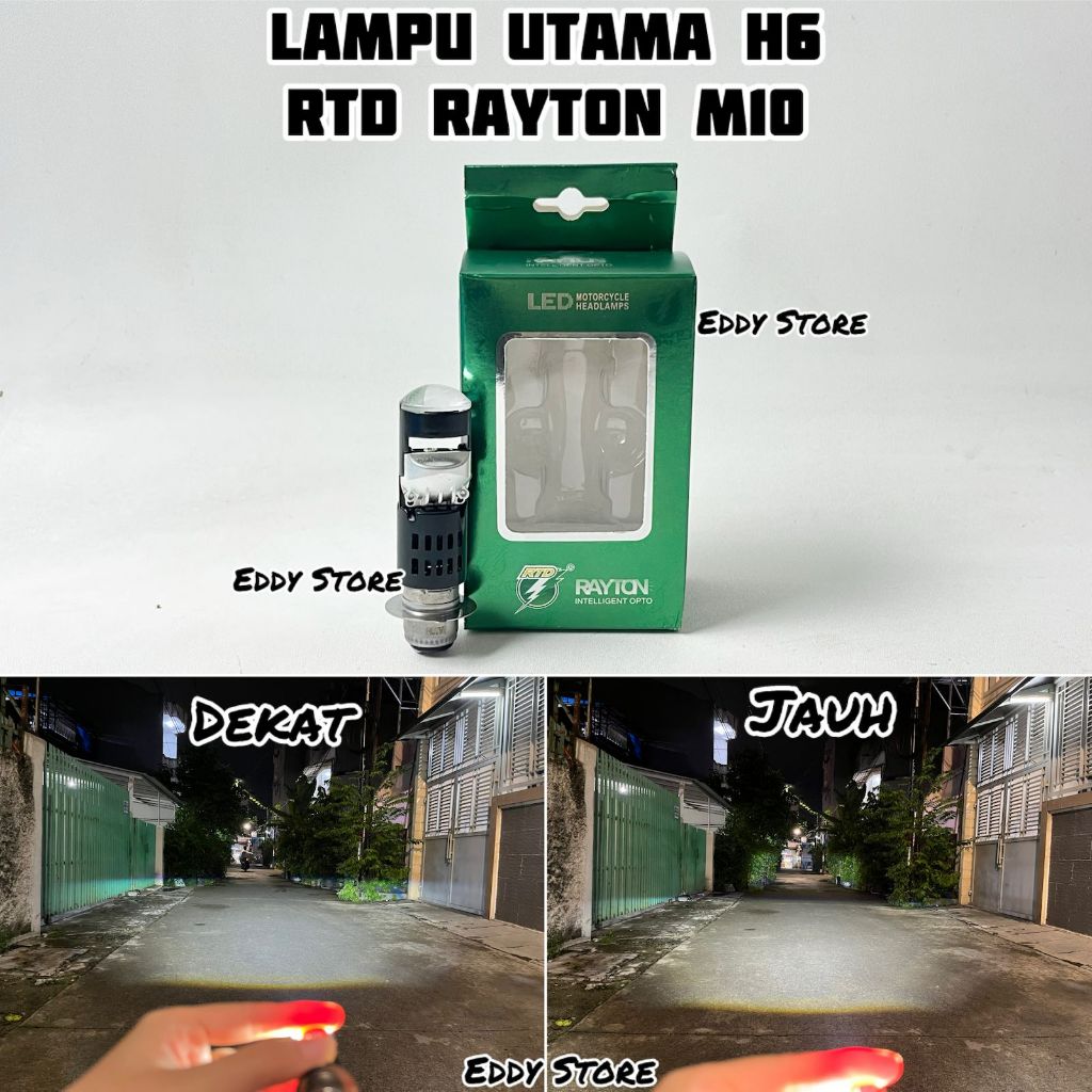 RTD RAYTON M10 - Lampu Utama H6