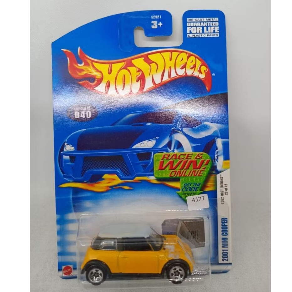 Hotwheels 2001 Mini Cooper