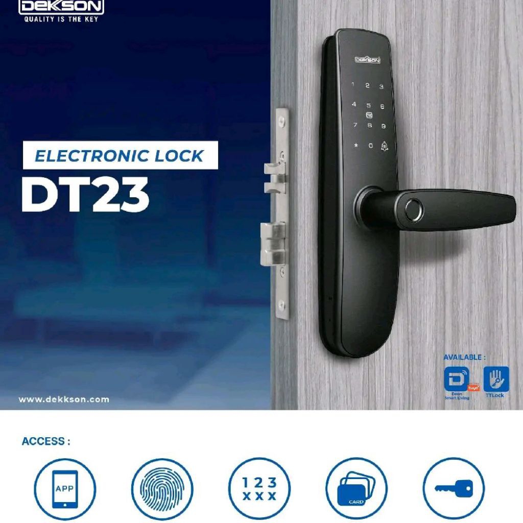 Smart Lock Dekson/Kunci Digital/Electronic Lock/DEKSON/DEKKSON/EL DT23