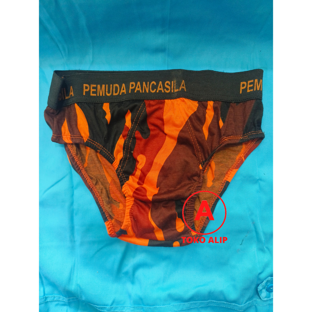 Celana Dalam Loreng Pemuda Pancasila - CD PP - Celana Loreng - Celana Loreng PP - Celana Pria Loreng