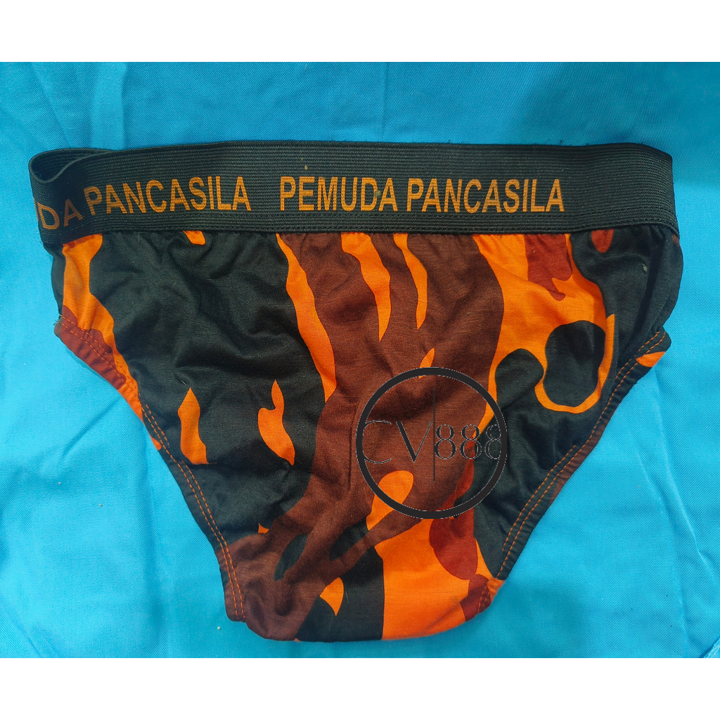 Celana Dalam Loreng Pemuda Pancasila - CD PP - Celana Loreng - Celana Loreng PP - Celana Pria Loreng