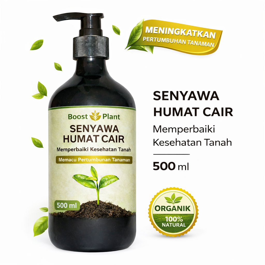 Asam Humat Cair 500 ml Memperbaiki Tanah