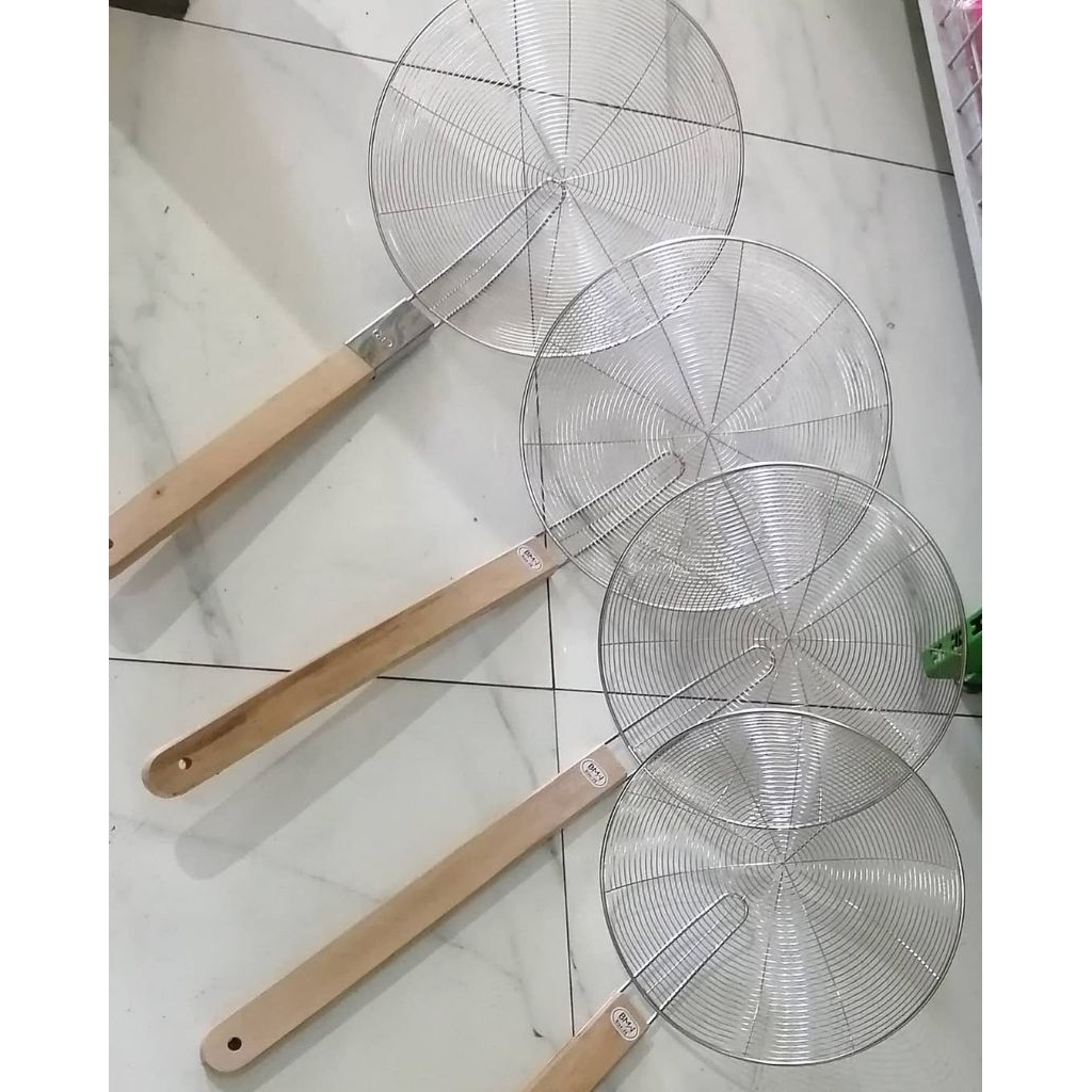 Serok Parabola/serok gorengan besar/serok jaring serbaguna