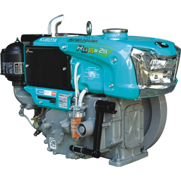 KUBOTA RD 65 DI 1S / 2S ENGINE DIESEL 6.5 HP MESIN PENGGERAK RD65 DI-1S / RD 65 DI-2S 6,5PK