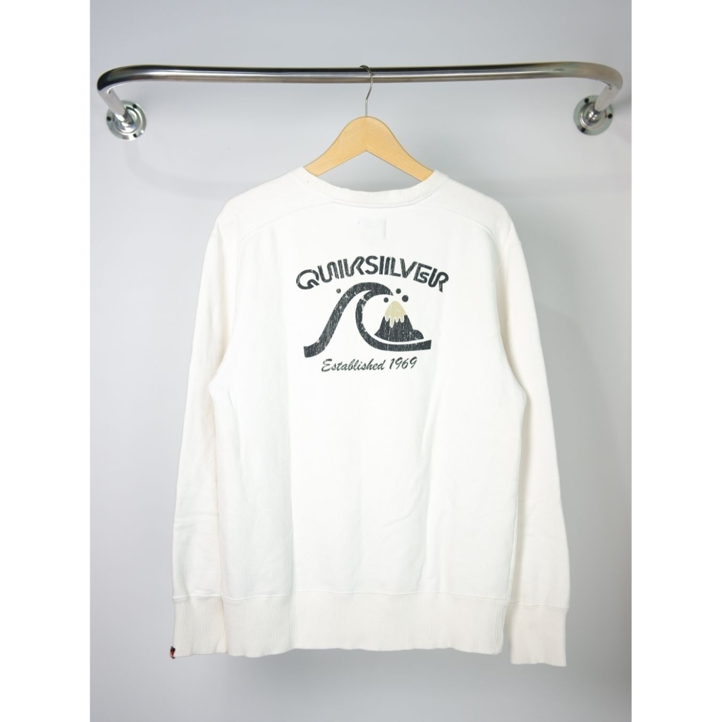 (P69xLD104) Crewneck Vintage Quiksilver Terry