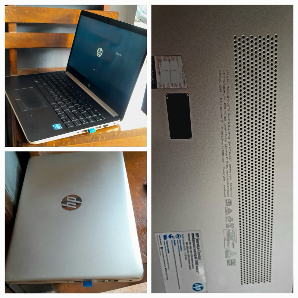 Laptop HP 14S-CF1047TU mulus no minus