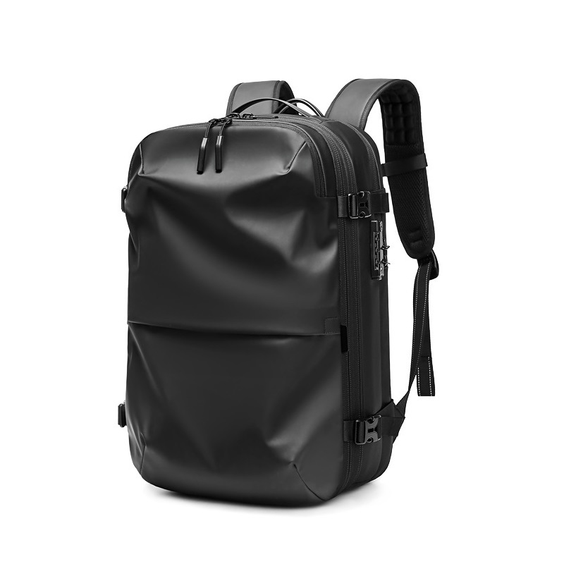 OUTWALK 7705L Backpack With Vacuum Tas Ransel Laptop 17 TSA Expandable