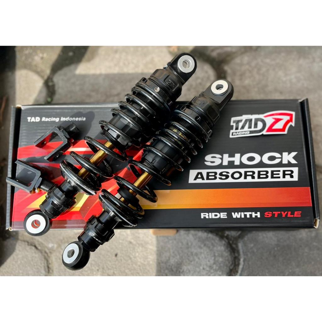 Double Shock Click Non Tabung+Anting AEROX,F1ZR,Jupiter Z (Down Size) Ukuran 280mm Tipe SB-1B Merk T